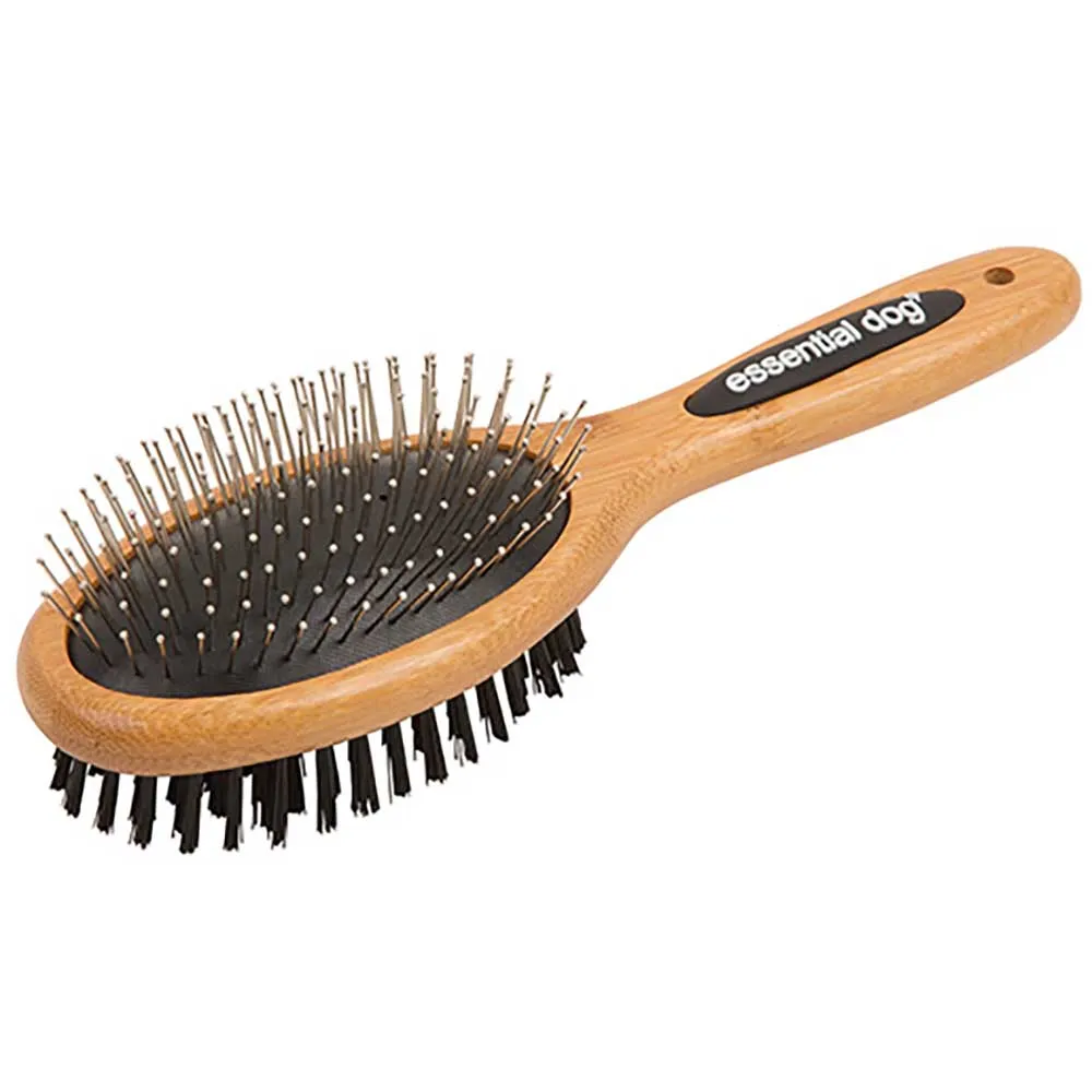 Natural Bamboo Two Sided Brush Cats & Dogs