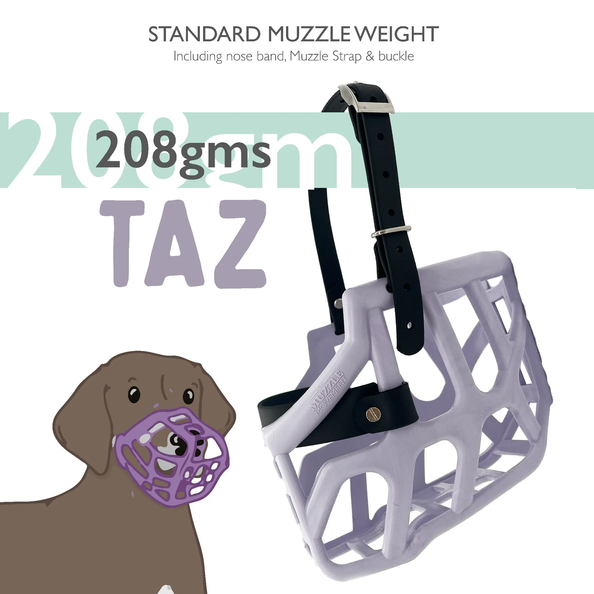 The Muzzle Movement Size Taz (Wholesale)