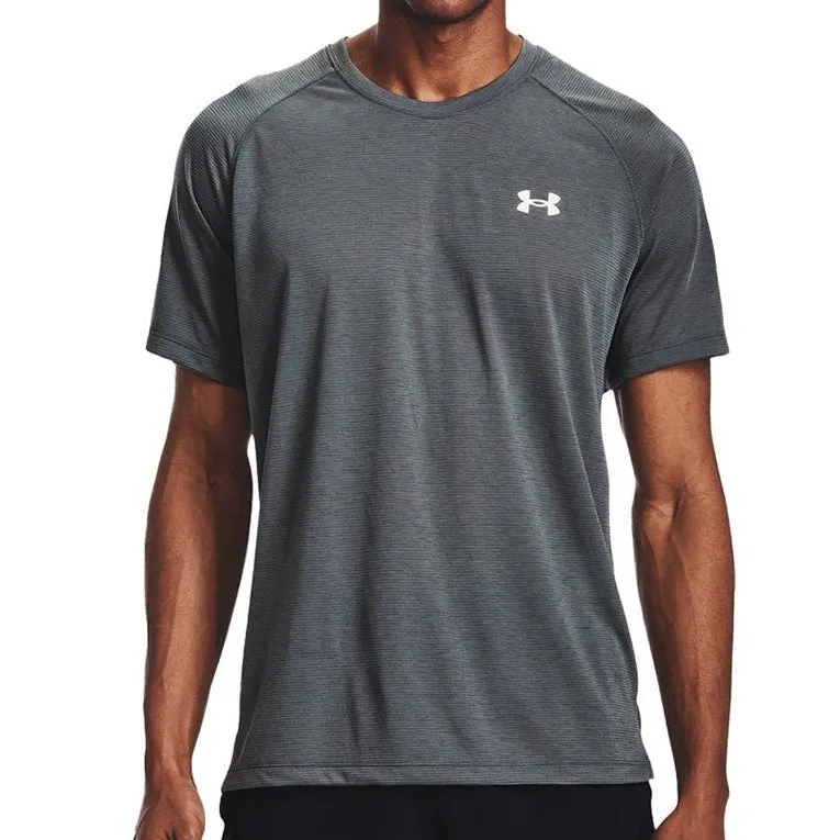 Under Armour Mens Streaker Run T Shirt Pitch Grey Reflective