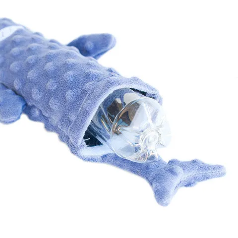 ZippyPaws Deluxe Bottle Crusherz Dolphin Dog Toy